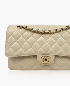 Chanel Timeless Medium Ivory Caviar CHW