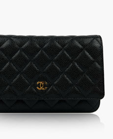 Chanel WOC Black Caviar GHW