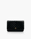 Chanel Chevron WOC Lambskin Black CHW