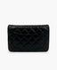 Chanel WOC Black Lambskin GHW