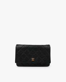 Chanel WOC Black Caviar GHW