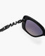 Chanel Strass Sunglasses Eggplant