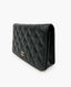 Chanel WOC Black Lambskin Camelia GHW