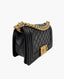 Chanel Boy Small Black Lambskin Bag GHW