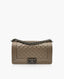 Chanel Boy Old Medium Metallic Taupe Caviar RHW