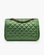 Chanel Green Satin Quilted 2.55 Reissue Flap Bag GAHW