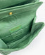 Chanel Green Satin Quilted 2.55 Reissue Flap Bag GAHW