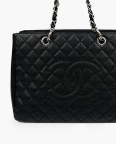 Chanel GST Grand Shopping Tote Caviar SHW