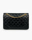 Chanel 2.55 Reissue Aged Calfskin Flap Bag Black