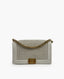 Chanel Boy New Medium Flap Bag Braided White