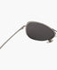 Chanel Mirror Silver Aviator Sunglasses