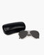 Chanel Mirror Silver Aviator Sunglasses