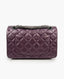 Chanel Flap Aged Calfskin 2.55 Reissue Flap Metallic Purple