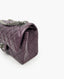 Chanel Flap Aged Calfskin 2.55 Reissue Flap Metallic Purple