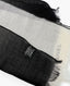 Chanel Scarf White Black Gray