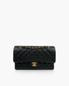 Chanel Timeless Medium Black Caviar GHW