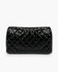 Chanel Timeless Medium Black Patent SHW