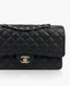 Chanel Timeless Medium Black Caviar SHW