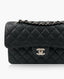 Chanel Timeless Small Black Caviar SHW