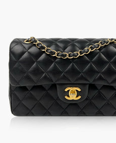 Chanel Timeless Small Black Lambskin GHW