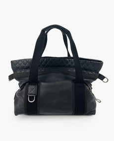 Chanel Vintage Tote Bag Black