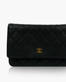 Chanel WOC Black Caviar GHW