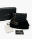 Chanel WOC Black Lambskin Quilted CC