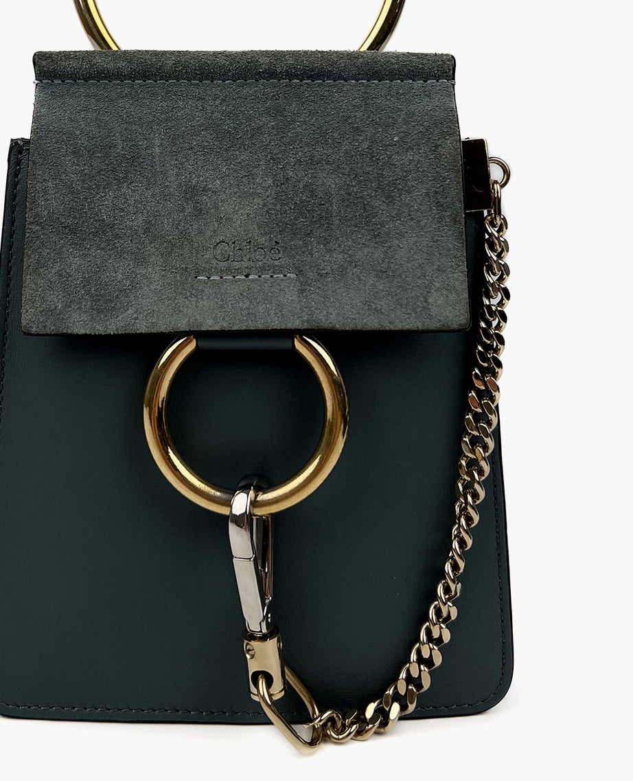 Faye Mini Faye Small Shoulder Bag Bracelet Bag Black Chloe Faye