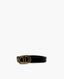 Dior CD Black Leather Belt