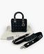 Dior Lady Medium Black Cannage lampaannahka