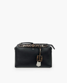 Fendi Vitello Dolce By The Way Boston Laukku Black Maya