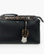 Fendi Vitello Dolce By The Way Boston Bag Black Maya