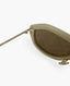 Fendi Gold FF Mask Sunglasses