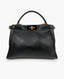 Fendi Peekaboo ISeeU Medium Black Leather Bag