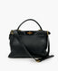 Fendi Peekaboo ISeeU Medium Black Leather Bag