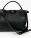 Fendi Peekaboo ISeeU Medium Black Leather Bag