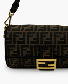 Fendi Jacquard FF Fabric Bag