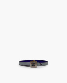 Fendi Bi-color Double Leather Bracelet