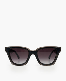 Fendi Black and Gray Classic Sunglasses