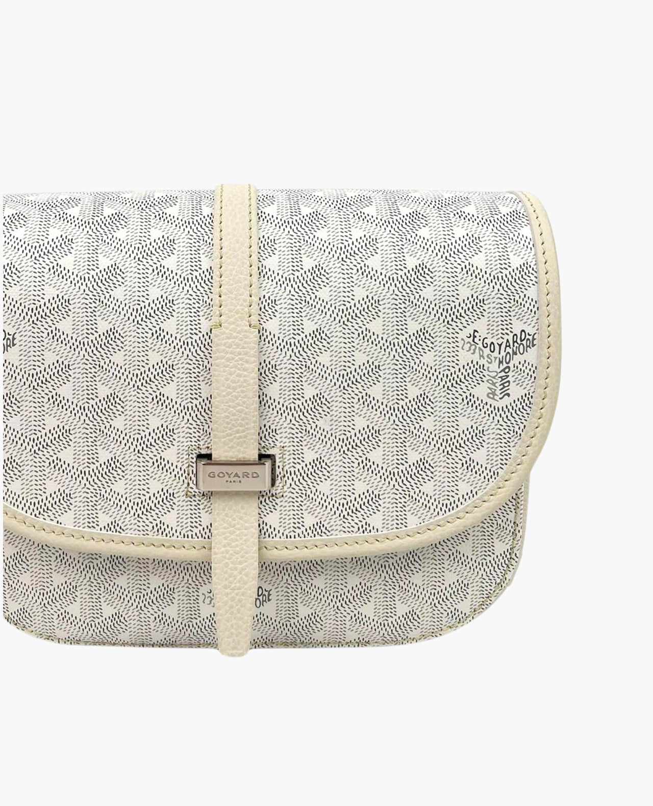 Goyard Belvedere PM White – Luxury Helsinki