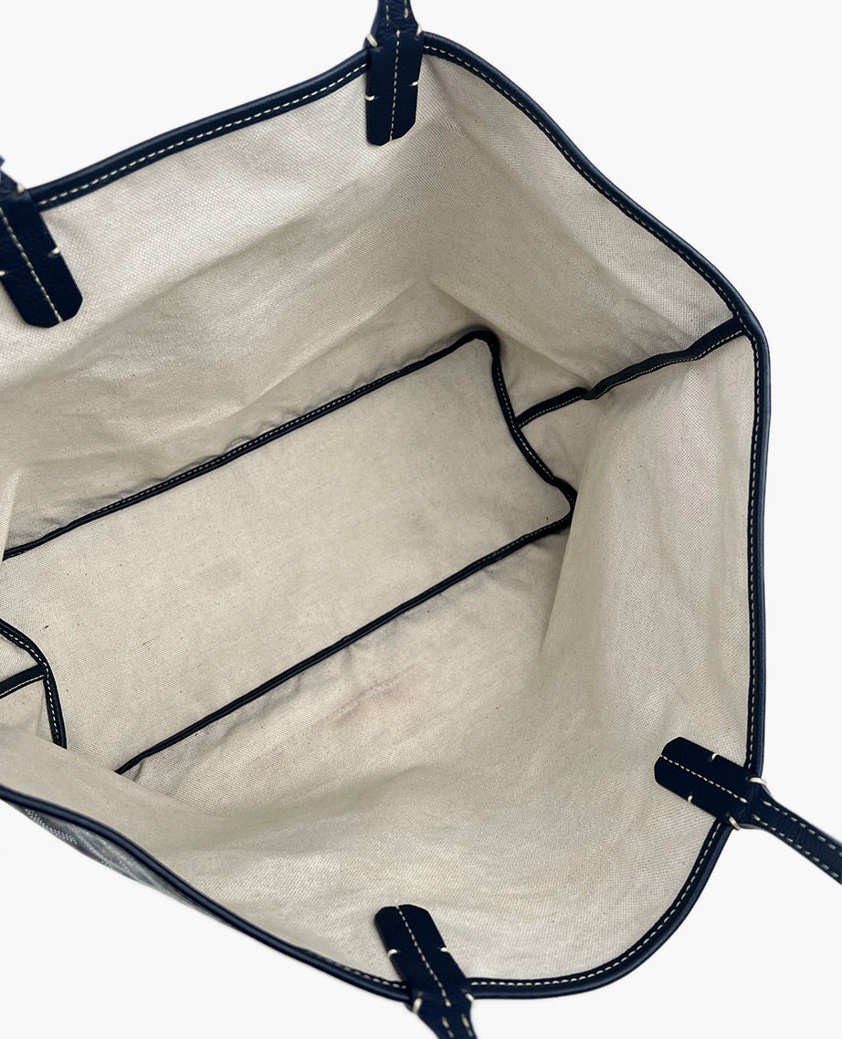 Goyard St Louis PM Navy Blue – Luxury Helsinki - Main Image