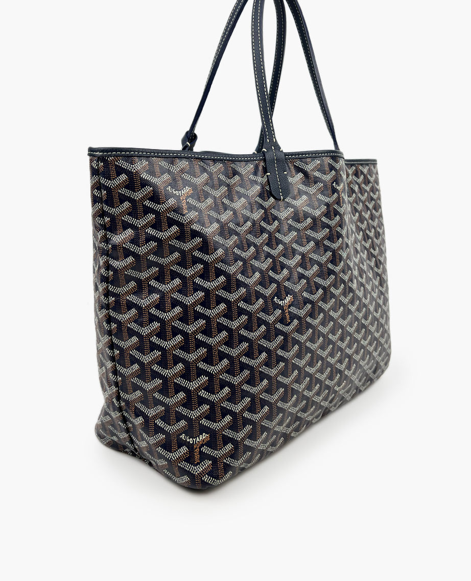 Goyard St Louis PM Navy Blue Luxury Helsinki