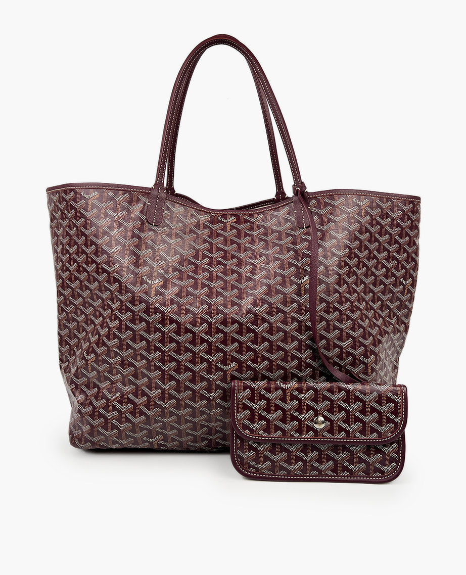 Goyard Saint Louis Tote GM Burgundy – Luxury Helsinki
