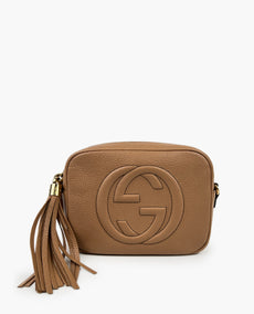 Gucci Soho Leather Disco Beige -laukku