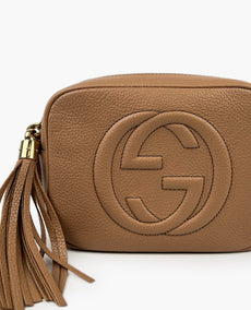 Gucci Soho Leather Disco Beige -laukku