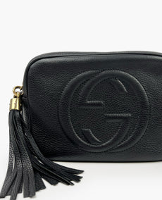 Gucci Soho Leather Disco -musta laukku