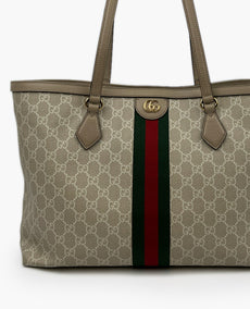 Gucci Ophidia GG Medium Kangaskassi beige