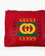 Gucci Logo Portfolio Red Sleeve