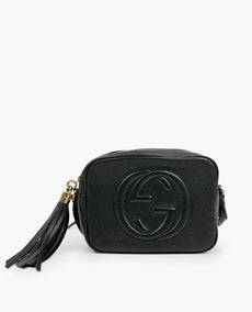 Gucci Soho Leather Disco -musta laukku