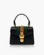 Gucci Sylvie Top Handle Black Leather Bag